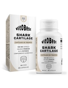 Shark Cartilage 60 Cápsulas de Vitobest