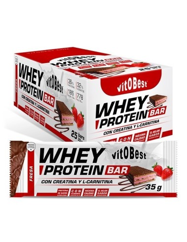 Whey Protein Bar 35g de Vitobest