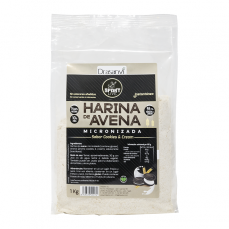 Harina de Avena 1 Kg Sport Live