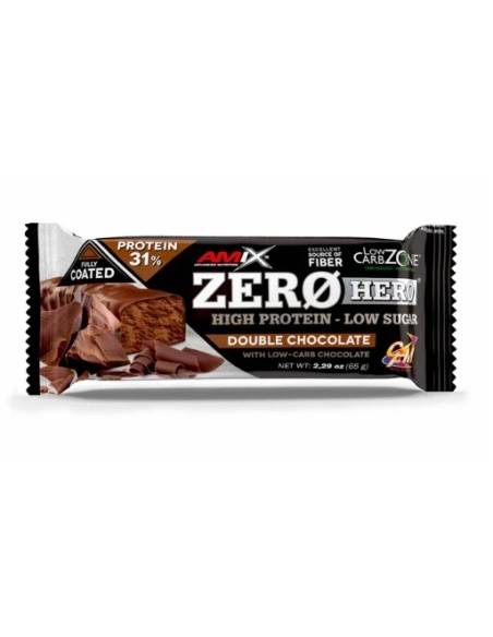 Barrita proteica Zero Hero Protein Bar 65g de Amix