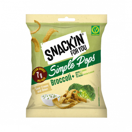 Snack'in Simple Pops Brocoli 40g