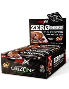 Barrita proteica Zero Hero Protein Bar 65g de Amix 2