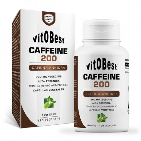 Caffeine 200 120 Cápsulas
