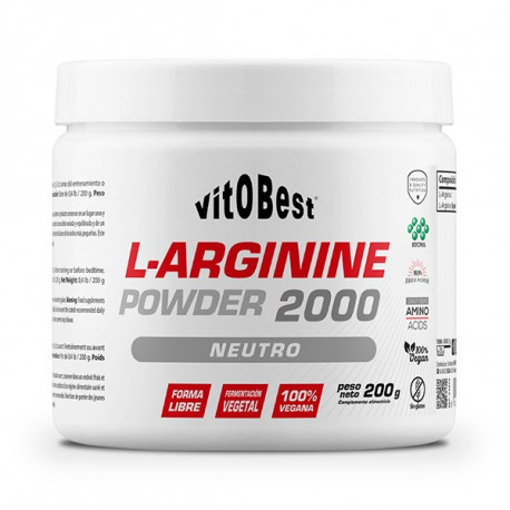 L-Arginina Powder 2000 200g