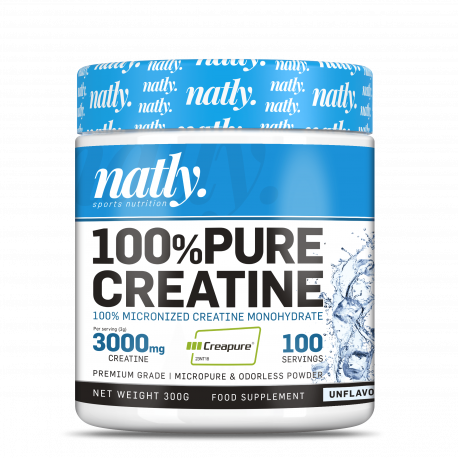 100% Pure Creatina Creapure 300g