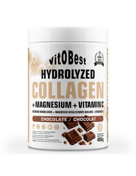 Hydrolyzed Collagen+Magnesium+Vitamin C 450g de Vitobest
