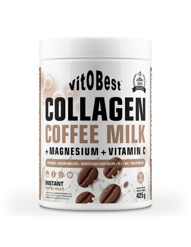 Collagen Coffee Milk+Magnesium+Vitamin C 425g de Vitobest