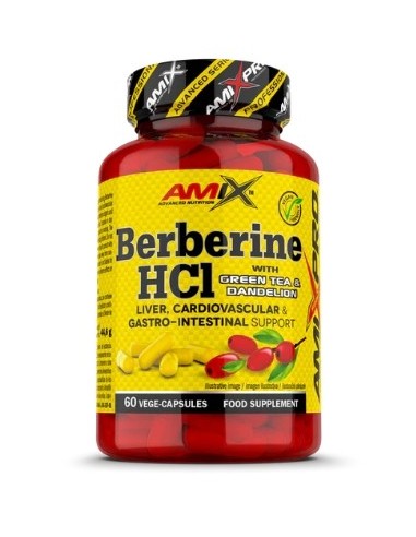 Berberina HCl 60 caps de Amix
