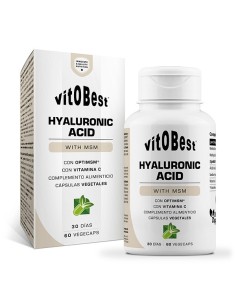 Ácido Hialurónico 60 Cápsulas de Vitobest