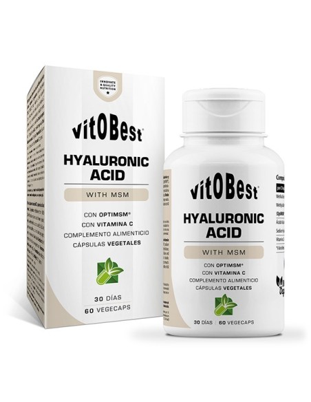 Ácido Hialurónico 60 Cápsulas de Vitobest