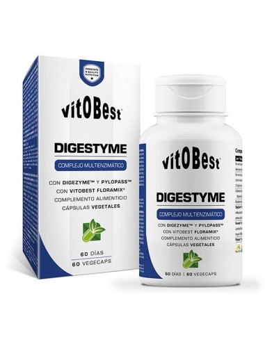 DigesTyme 60 Cápsulas de Vitobest