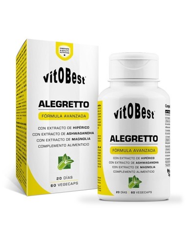 Alegretto 60 cápsulas de Vitobest