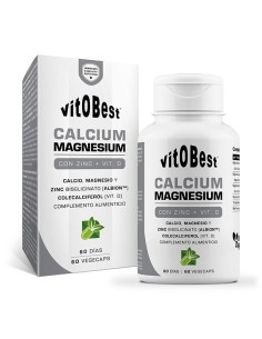 Calcium Magnesium 60 cápsulas de Vitobest