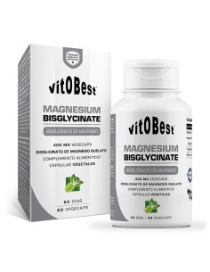 Magnesium Bisglycinate 60 cápsulas de Vitobest