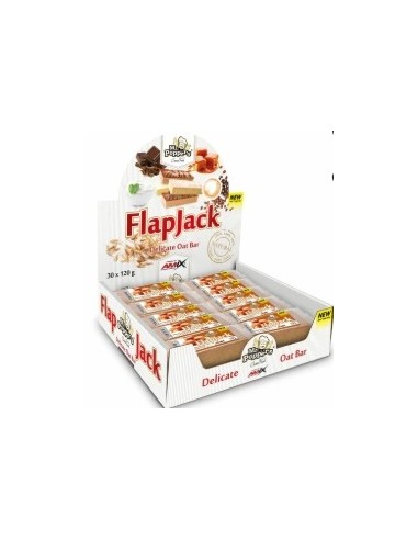 Barrita Flap Jack Oat Bar 30x120g de Amix Mr. Poppers