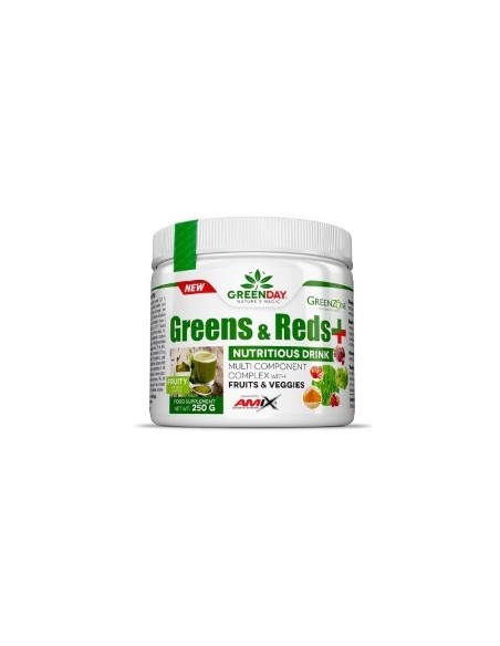 Batido Greens & Reds + 250g de Amix Greenday