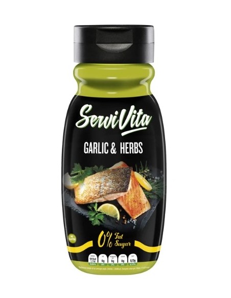Servivita Salsa Ajo y Hierbas 320 ml