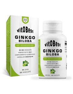 Ginkgo Biloba 60 Cápsulas de Vitobest