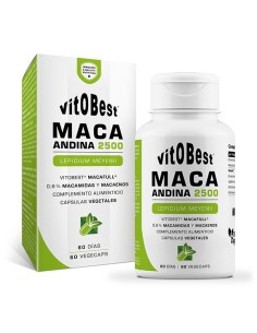 Maca Andina 2500 60 Cápsulas de Vitobest