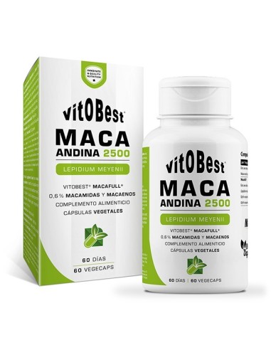 Maca Andina 2500 60 Cápsulas de Vitobest