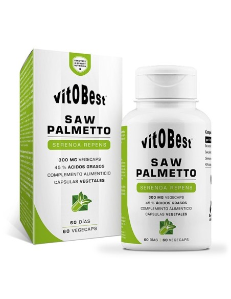 Saw Palmetto 60 cápsulas de Vitobest