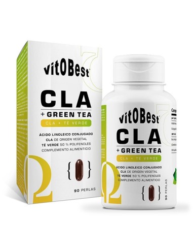 Cla + Green Tea 90 Perlas de Vitobest