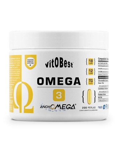 Omega 3 (AnchOmega®) 200 Perlas de Vitobest