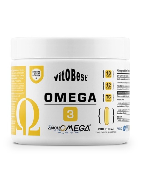 Omega 3 (AnchOmega®) 200 Perlas de Vitobest